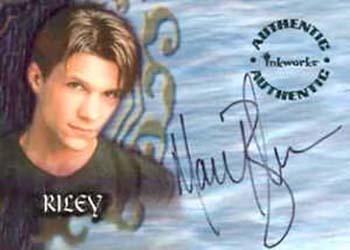 2000 Inkworks Buffy the Vampire Slayer Season 4 - Autographs #A21 Marc Blucas Front