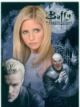 2000 Inkworks Buffy the Vampire Slayer Season 4 - Promos #SFX-2 Buffy / Spike / The Master Front