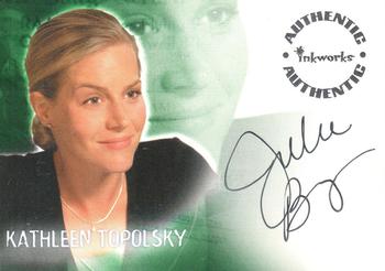 2000 Inkworks Roswell - Autographs #A6 Julie Benz Front