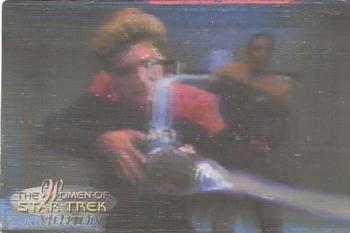 2000 Rittenhouse The Women of Star Trek in Motion - Heroines of Star Trek #H2 Captain Kathryn Janeway Front