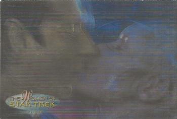 2000 Rittenhouse The Women of Star Trek in Motion - Villianesses of Star Trek #V1 Borg Queen Front