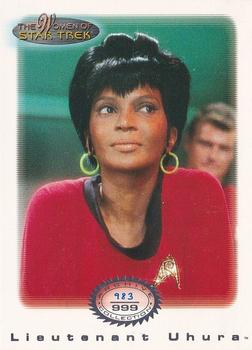 2000 Rittenhouse The Women of Star Trek in Motion - Archive Collection #AC15 Uhura Front