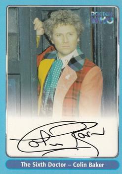 2000 Strictly Ink Doctor Who The Definitive Series 1 - Autographs #A3 Colin Baker Front