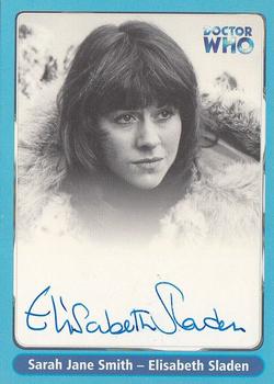 2000 Strictly Ink Doctor Who The Definitive Series 1 - Autographs #A12 Elisabeth Sladen Front