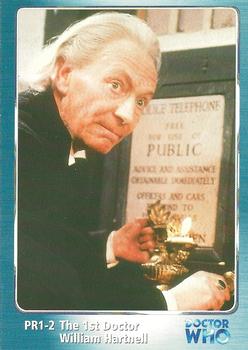 2000 Strictly Ink Doctor Who The Definitive Series 1 - Previews #PR1-2 The 1st Doctor William Hartnell Front