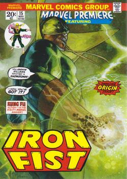 2018 Upper Deck Marvel Masterpieces - What If #WI-44 Iron Fist Front
