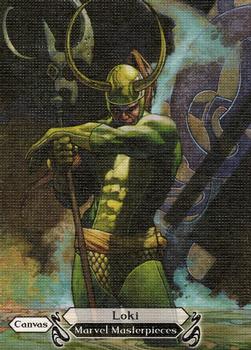 2018 Upper Deck Marvel Masterpieces - Canvas #91 Loki Front