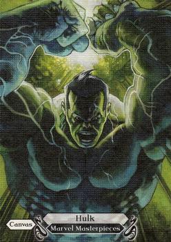 2018 Upper Deck Marvel Masterpieces - Canvas #95 Hulk Front