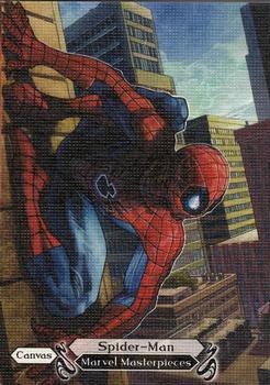 2018 Upper Deck Marvel Masterpieces - Canvas #99 Spider-Man Front