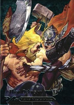 2018 Upper Deck Marvel Masterpieces - Battle Spectra Gems #BS-5 Thor Odinson vs. Thor (Jane Foster) Front