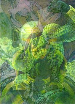 2018 Upper Deck Marvel Masterpieces - Mirage #4 Sinister Six Front