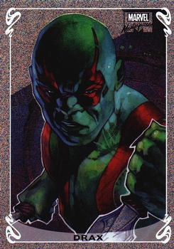 2018 Upper Deck Marvel Masterpieces - Holofoil #8 Drax Front