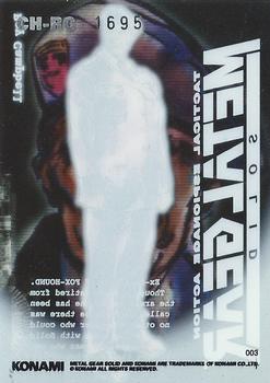 1998 Konami Metal Gear Solid #3 Roy Campbell Back