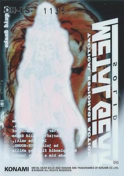 1998 Konami Metal Gear Solid #10 Liquid Snake Back
