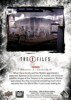 2019 Upper Deck The X-Files UFOs and Aliens Edition #68 Nisei Back