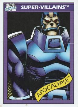 1991 Impel Marvel Universe II Toy Biz Promos #NNO Apocalypse Front