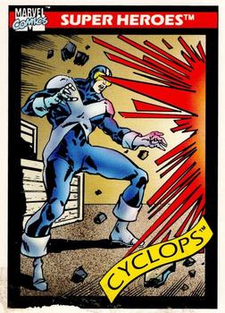 1991 Impel Marvel Universe II Toy Biz Promos #NNO Cyclops Front