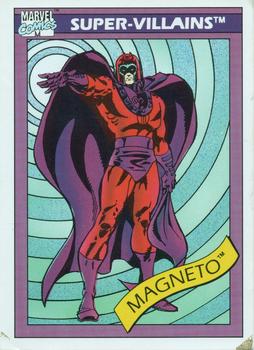1991 Impel Marvel Universe II Toy Biz Promos #NNO Magneto Front