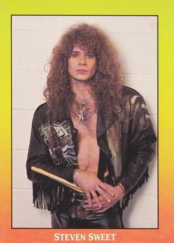 1991 Brockum Rock Cards - Promos #4 Steven Sweet Front