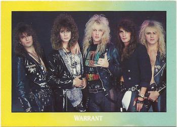 1991 Brockum Rock Cards - Promos #7 Warrant Front