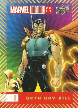 2017 Upper Deck Marvel Annual - Color Wheel Foil #11 Beta Ray Bill Front