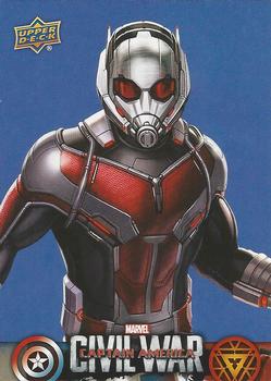 2016 Upper Deck Captain America Civil War (Walmart) #CW8 (Ant-Man)                                   After stopping a threat from spreading worldwide Front