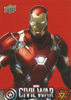 2016 Upper Deck Captain America Civil War (Walmart) #CW2 (Iron Man) After seeing firsthand that his weapons fell into Front