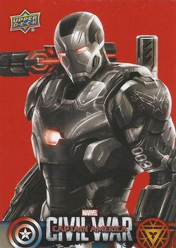 2016 Upper Deck Captain America Civil War (Walmart) #CW10 (War Machine) In the years that they have known each other Front