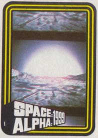1978 Monty Gum Space / Alpha: 1999 #1 Space / Alpha: 1999 Front
