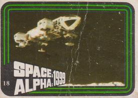 1978 Monty Gum Space / Alpha: 1999 #18 Space / Alpha: 1999 Front