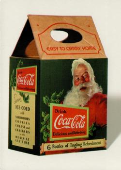 2001 Comic Images Coca-Cola Holiday Collector Cards - The Art of Haddon Sundblom #5 1931 Christmas Carton Front