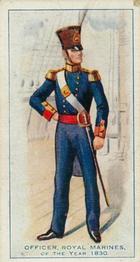 1926 Sinclair British Sea Dogs #34 Officer, Royal Marines of the Year 1830 Front