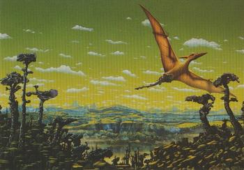 1994 FPG Tim White Fantasy Art #82 Dinosaur Planet Front