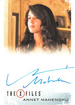 2018 Rittenhouse X-Files Seasons 10 & 11 - Autographs #NNO Annet Mahendru Front