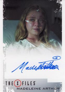 2018 Rittenhouse X-Files Seasons 10 & 11 - Autographs #NNO Madeleine Arthur Front