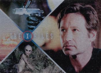 2018 Rittenhouse X-Files Seasons 10 & 11 - Conspiracy Monologues Metal #CM1 Season 10, Episode 1, Mulder's Conspiracy Monologue, Part 1 Front