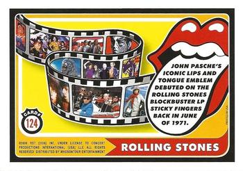 2006 RST The Rolling Stones #124 Rolling Stones: John Pasche's iconic lips and tongue... Back