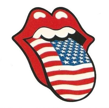 2006 RST The Rolling Stones - Temporary Tattoos #7751 U.S. flag Front