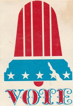 1972 Donruss Vote #2 Liberty Bell Front