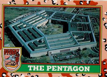 1991 Topps Desert Storm (UK) #87 The Pentagon Front
