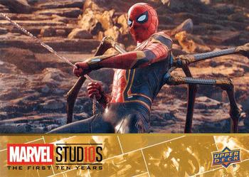 2019 Upper Deck Marvel Studios The First Ten Years #140 Iron Spider Front