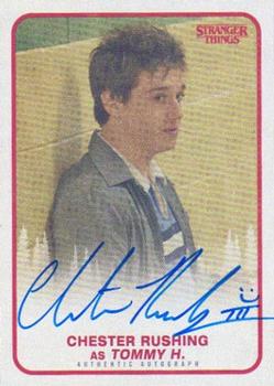 2018 Topps Stranger Things - Autographs #A-TH Chester Rushing Front