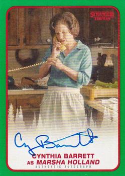 2018 Topps Stranger Things - Autographs Green #A-MH Cynthia Barrett Front