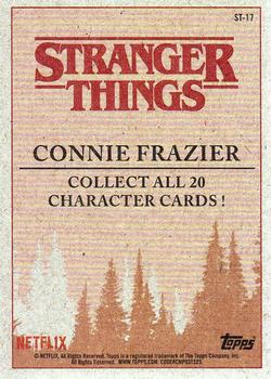 2018 Topps Stranger Things - Character Cards #ST-17 Connie Frazier Back