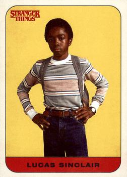 2018 Topps Stranger Things - Character Stickers #6 Lucas Sinclair Front