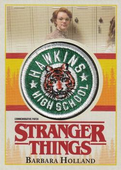 2018 Topps Stranger Things - Commemorative Patch #P-BH Barbara Holland Front