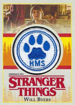 2018 Topps Stranger Things - Commemorative Patch #P-WB Will Byers Front