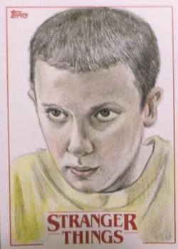 2018 Topps Stranger Things - Sketch Artists #NNO Carolyn Craggs Front