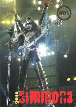 1997 Cornerstone Kiss Series One - Alive Worldwide Tour Gold Foil #J1 Gene Simmons Front