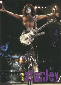 1997 Cornerstone Kiss Series One - Alive Worldwide Tour Gold Foil #J8 Paul Stanley Front